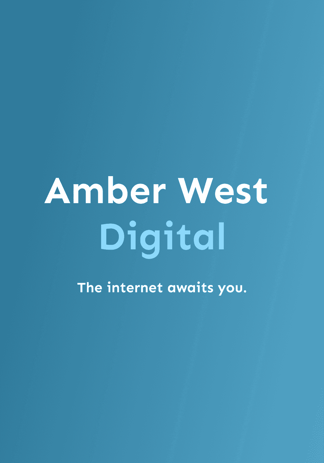 Cover image for project Amber West Digital